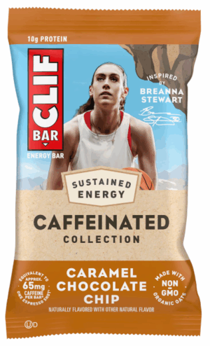 CLIF Bar Caffeinated Caramel Chocolate Chip 12ct